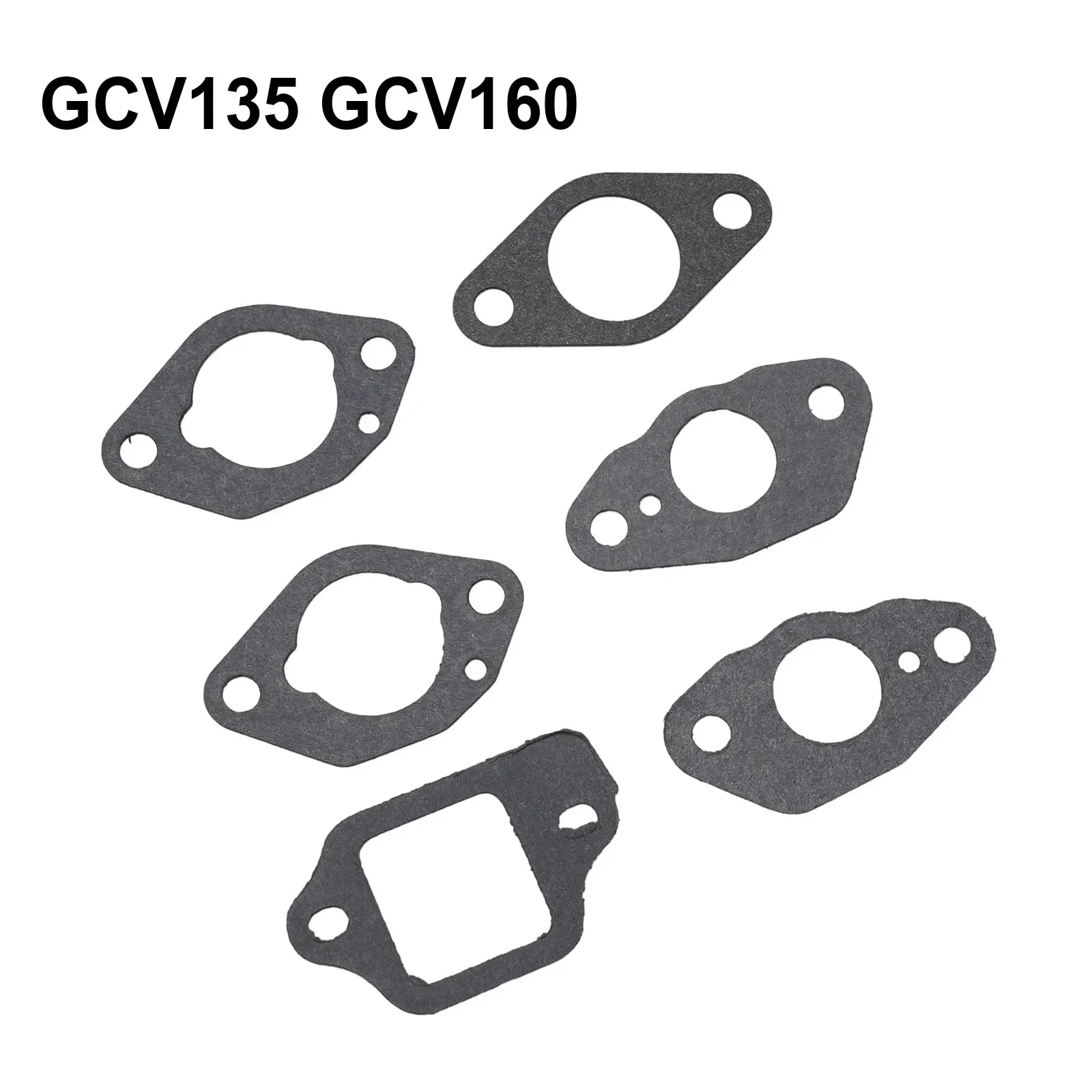 6 pezzi Set di guarnizioni affidabili per l'uso per il montaggio del carburatore adatto per il Kit di riparazione dei motori GCV135 HRB425C HRB475C HRX476