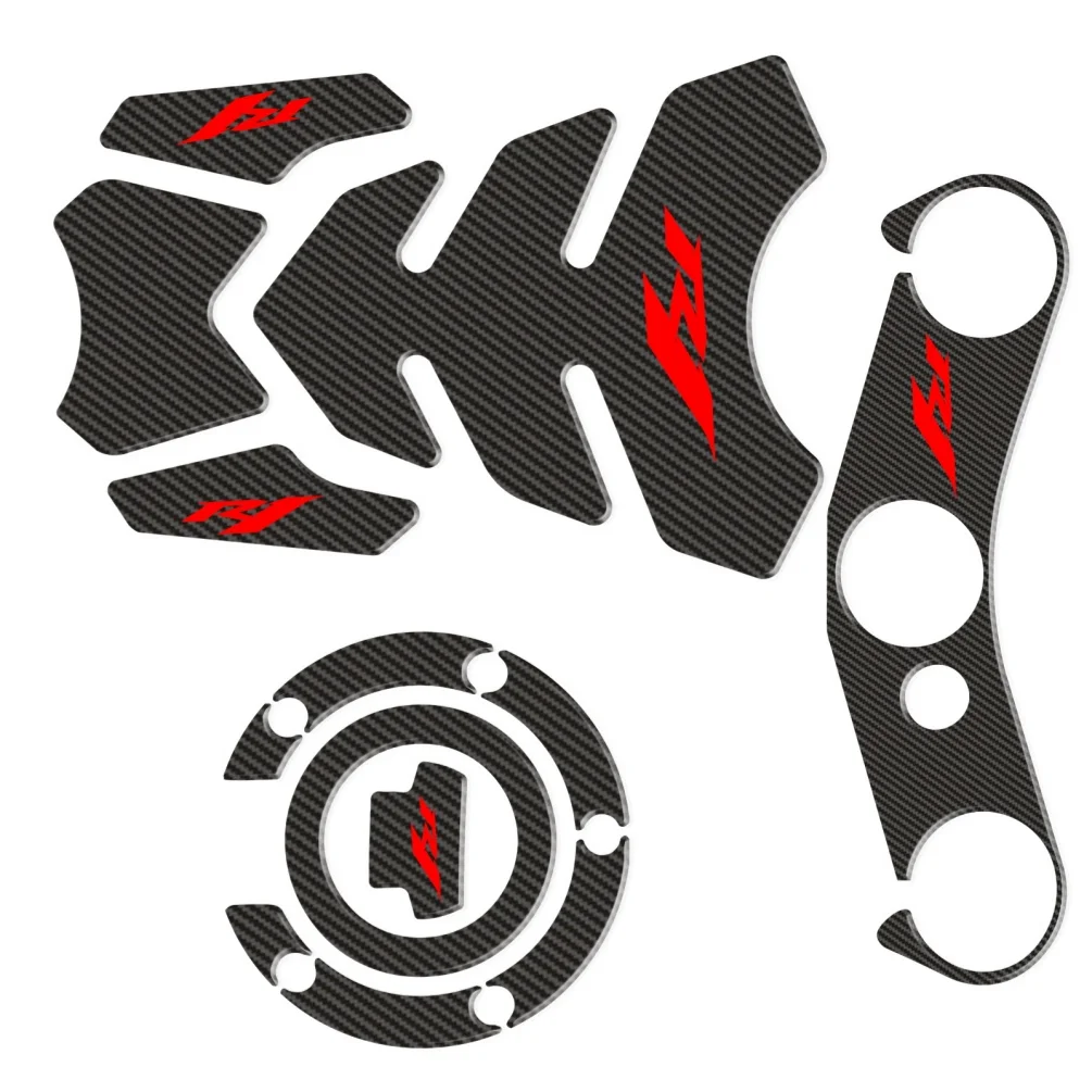 

For Yamaha YZF-R1 2002 2003 2004 2005 2006 YZFR1 YZF R1 Tank Pad Stickers Protector Decal Motorcycle Gas Cap Cover Accessories