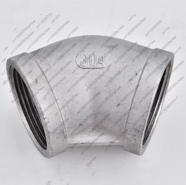 1pc stainless steel 45 degree inner wire elbow inner thread joint accessories elbow 2 points 3 points 4 points