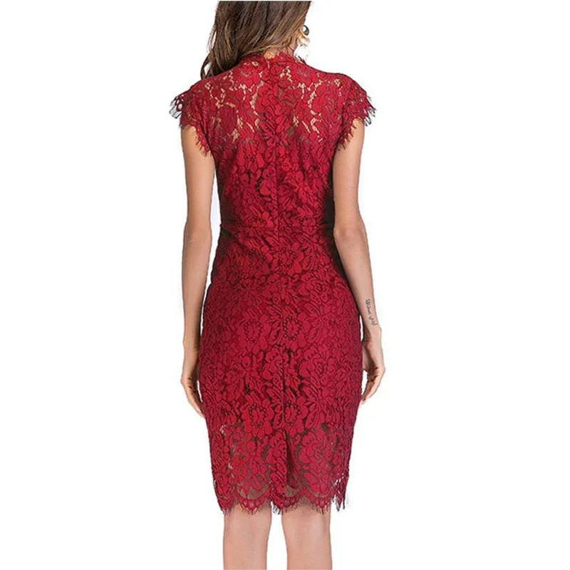 lace slim bag hip sexy dress woman