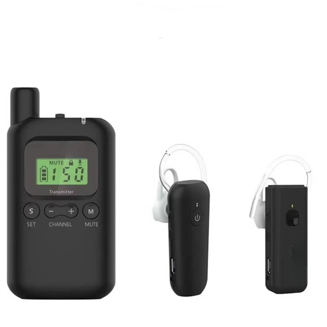 Портативная мини-рация 0.5W с наушником и функцией VOX, дальность 0-500 м, для экскурсоводов, музеев и гидов, для общения с посетителями.