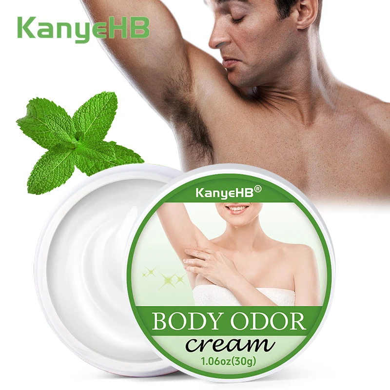 1Pcs Underarm Skin Odor Cream Advanced Underarm Odor Eliminator Neutralizes Sweat Destroys Bacteria Fresh Herbal Protection G105