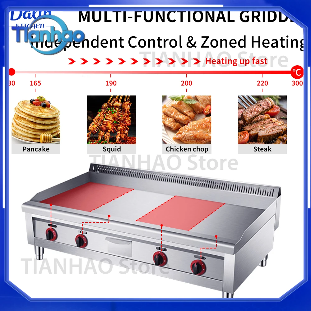 High Quality Non-Stick Flat Pl - Commercial Kitchen Griddle review and price
