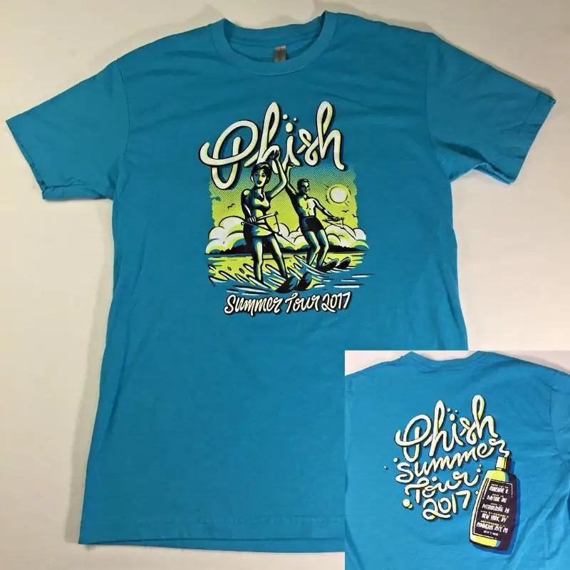 PHISH TOUR Cotton Unisex two Sides T-Shirt S To 5XL M652