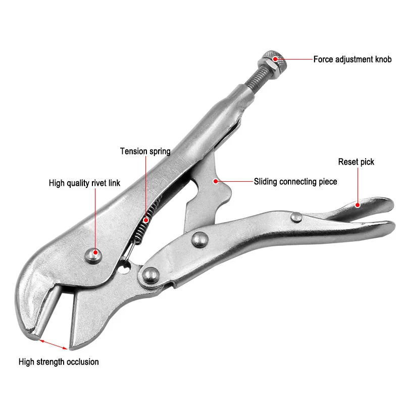 Locking Pinch Off Pliers Crimping Tool Refrigeration Tool For Sealing Plier Fridge Copper Pipe Tube Tool Cooling System