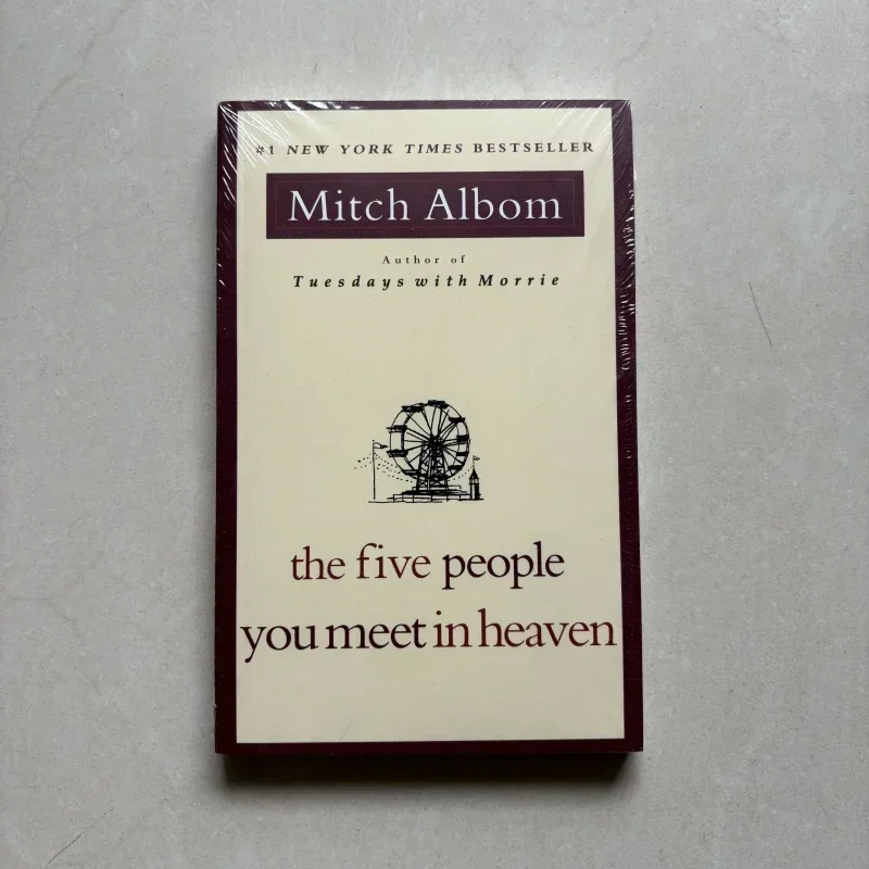 The Five People You Meet In Heaven By Mitch Albom In English Original Novel Reading Book