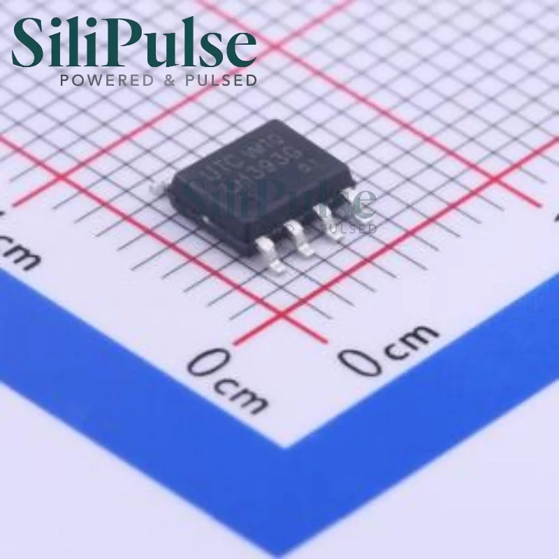 (100-500pcs) LM393G-S08-R SOP-8_150mil 100% Original In Stock -20℃~+85℃ 2.5mA