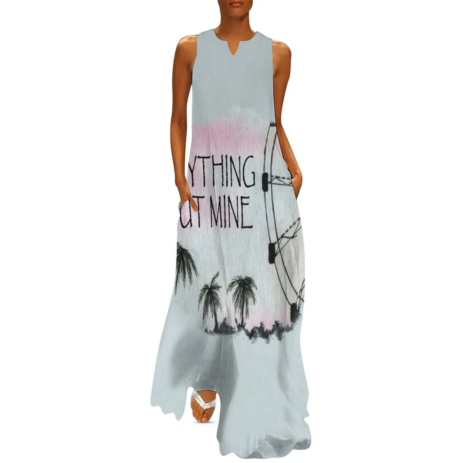

Anything But Mine Long Dress women's luxury party dress dresses with long sleeves summer dresses women 2025 Aesthetic clothing