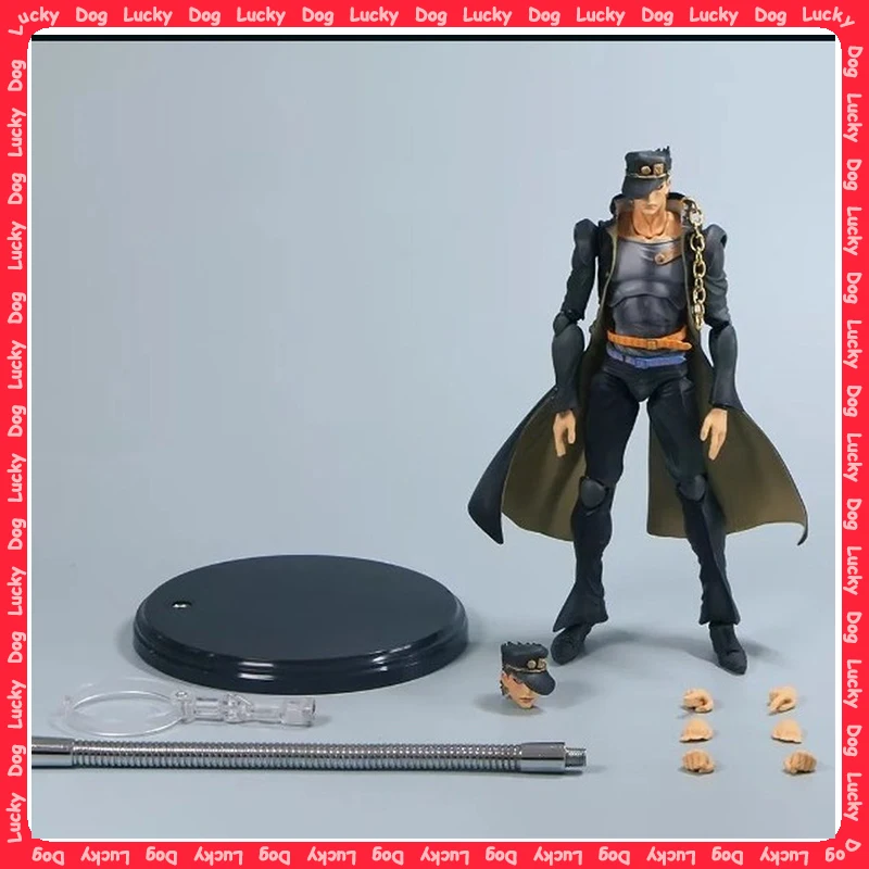 

Аниме Jojo Bizarre Adventure Super Action Statue Big 25cm Фигурка Kujo Jotaro Dio Brando Star Platinum The World With Box