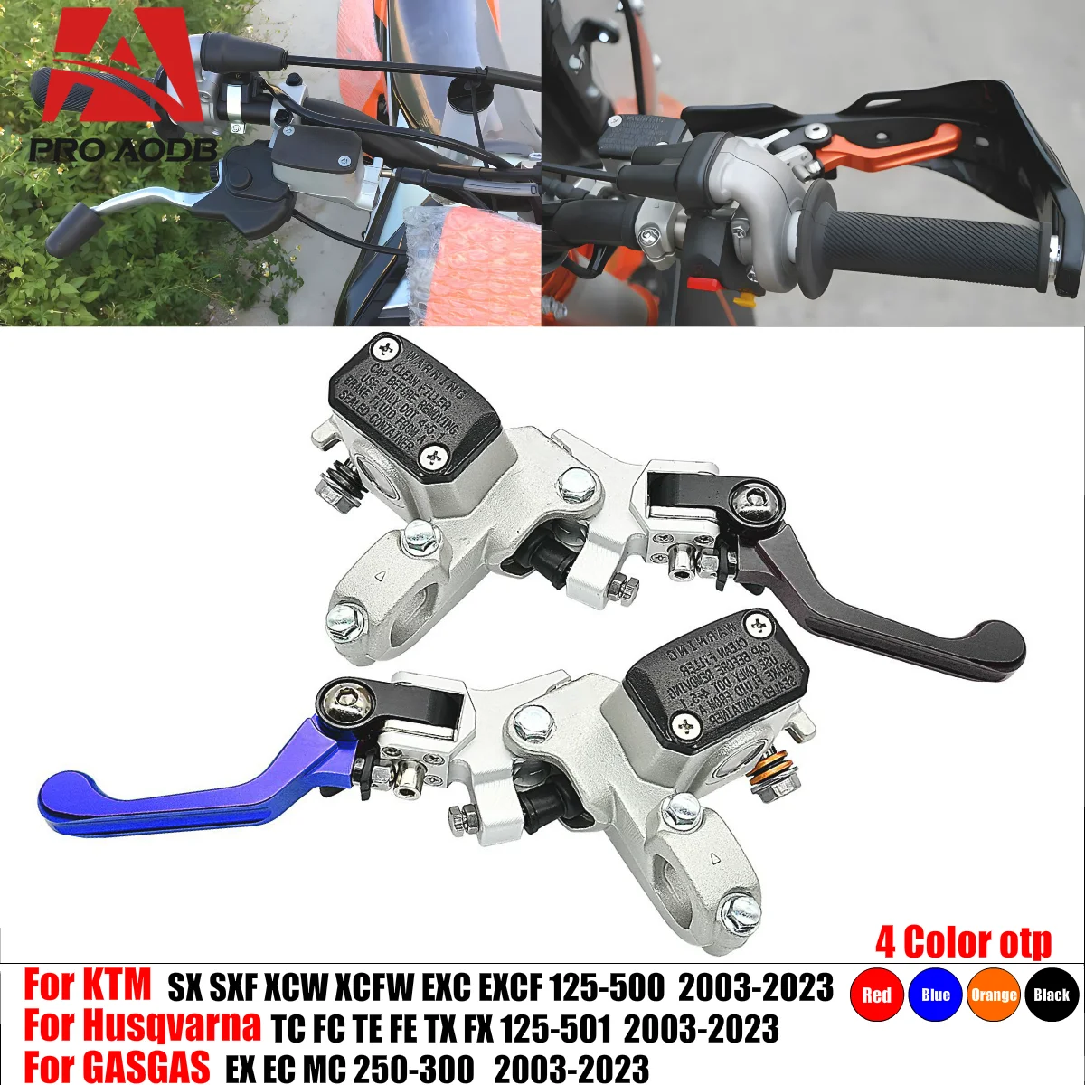 

22mm 7/8''Reliable Motocross Right Brake Cylinder Clutch Pump Brake Lever For KTM EXC EXC-F SX SXF XC XC-F For Husqvarna GasGas