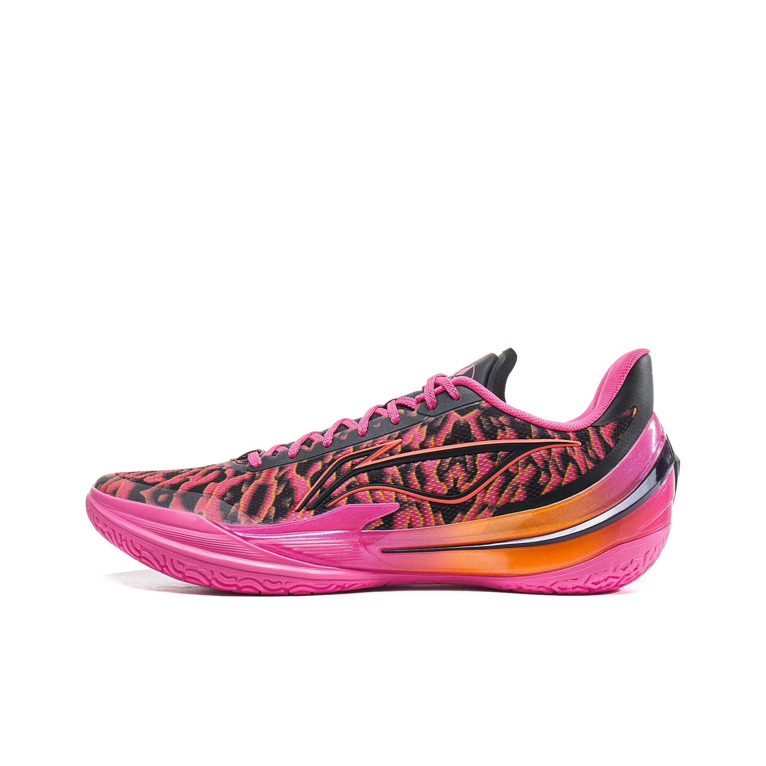 Li Ning Blade 5 V2 Low top Basketball Shoes Men's Rose Red ABAV059-13