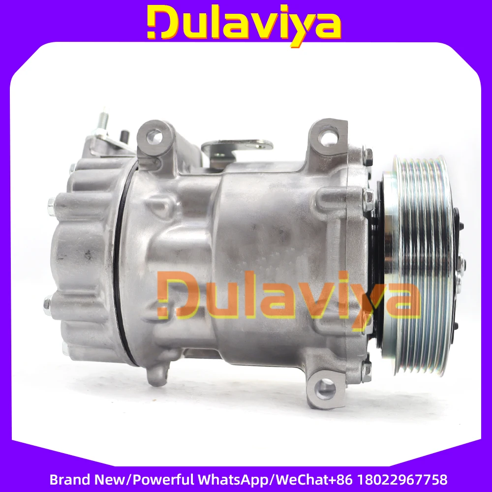 

96598758 SD7C16 AC Compressor For Peugeot 307 308 807 406 607 Citroen C4 9651911480 9671216780 9800839580 9656483580