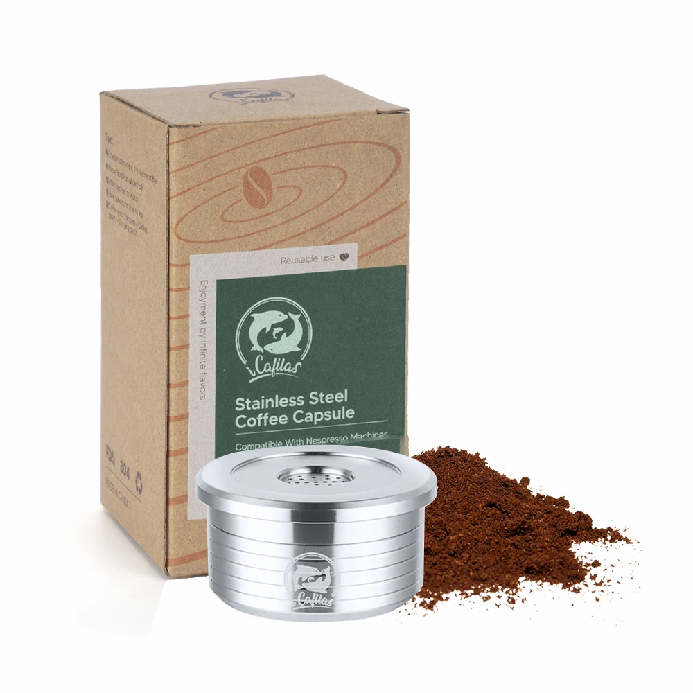 Wieder verwendbare kaffee kapseln Lavazz-a-1Point crema kaffeefilter edelstahl kaffee pads