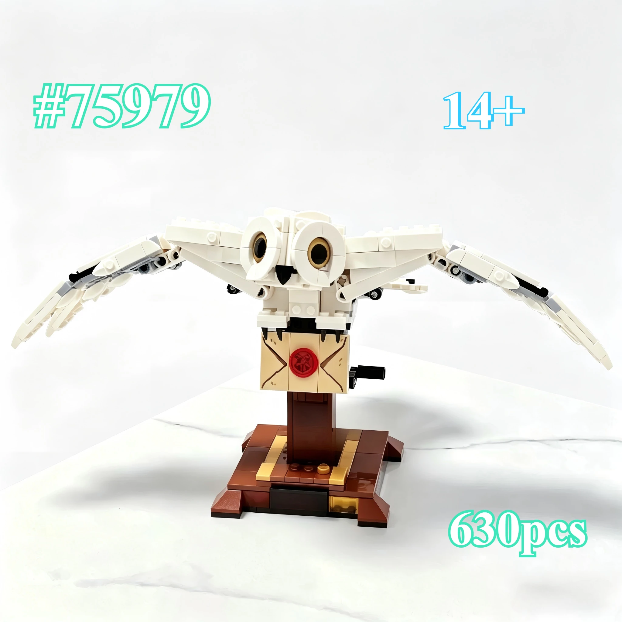 

Little Owl Model 75979 Building Blocks Sets Suitable for Birthday Gifts Compatible with Legoed Particles,630pcs.