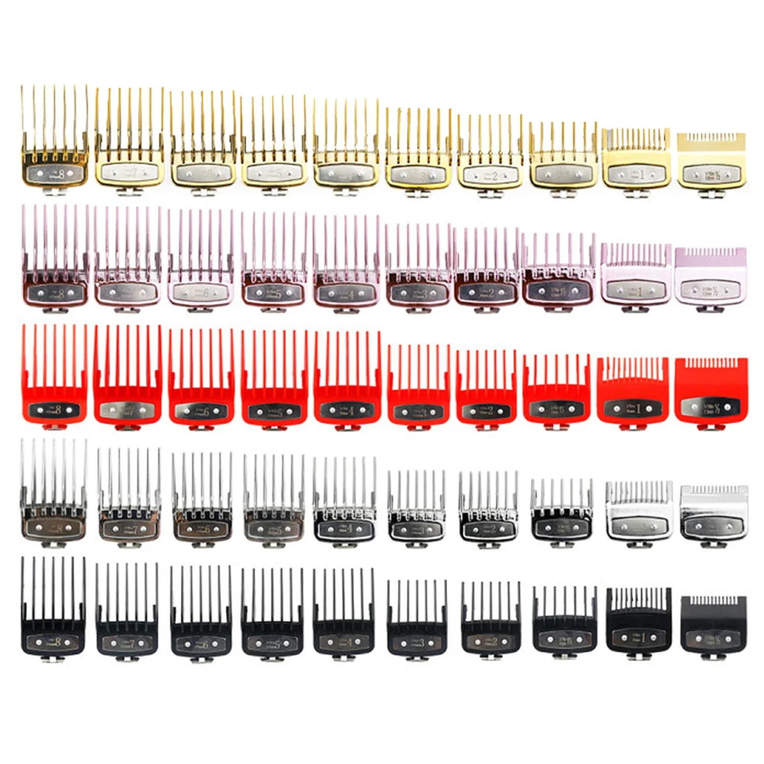 

Professional Hair Clipper Limit Guide Comb Trimmer Cutting Guide Comb Haircut Tools Hair Clipper Limit Comb