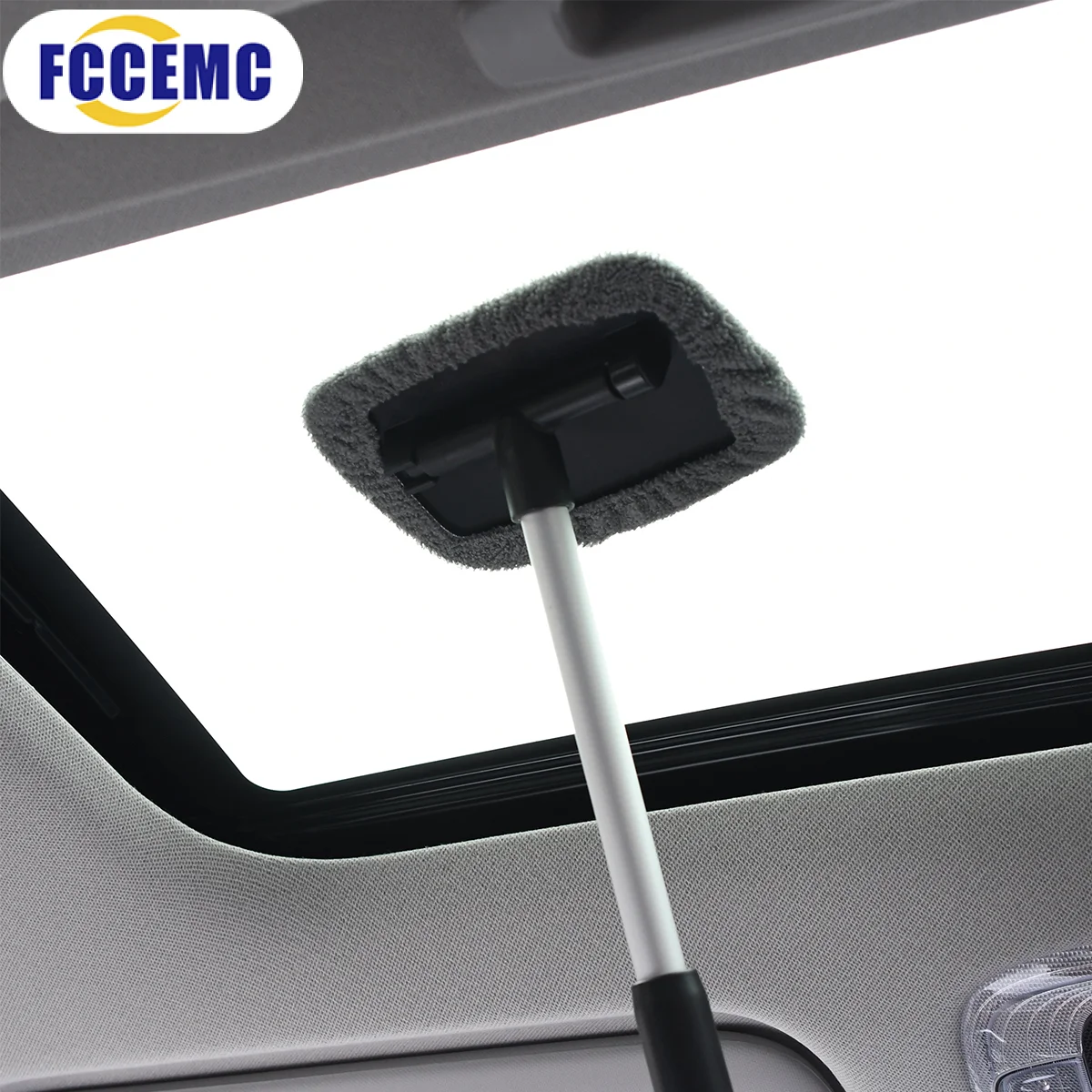 

Телескопическая щетка для чистки автомобиля, щетка для чистки стеклоочистителей, инструмент для очистки окон, удаление пыли на лобовом стекле, чистые автоаксессуары