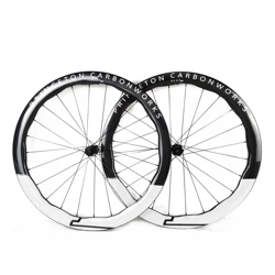 700C Road Bicycle Disc Brake Wheel Set Carbon Fiber New PCW PEAK 4550 Width 28mm Clincher/Tubeless/Tublar UD Glossy