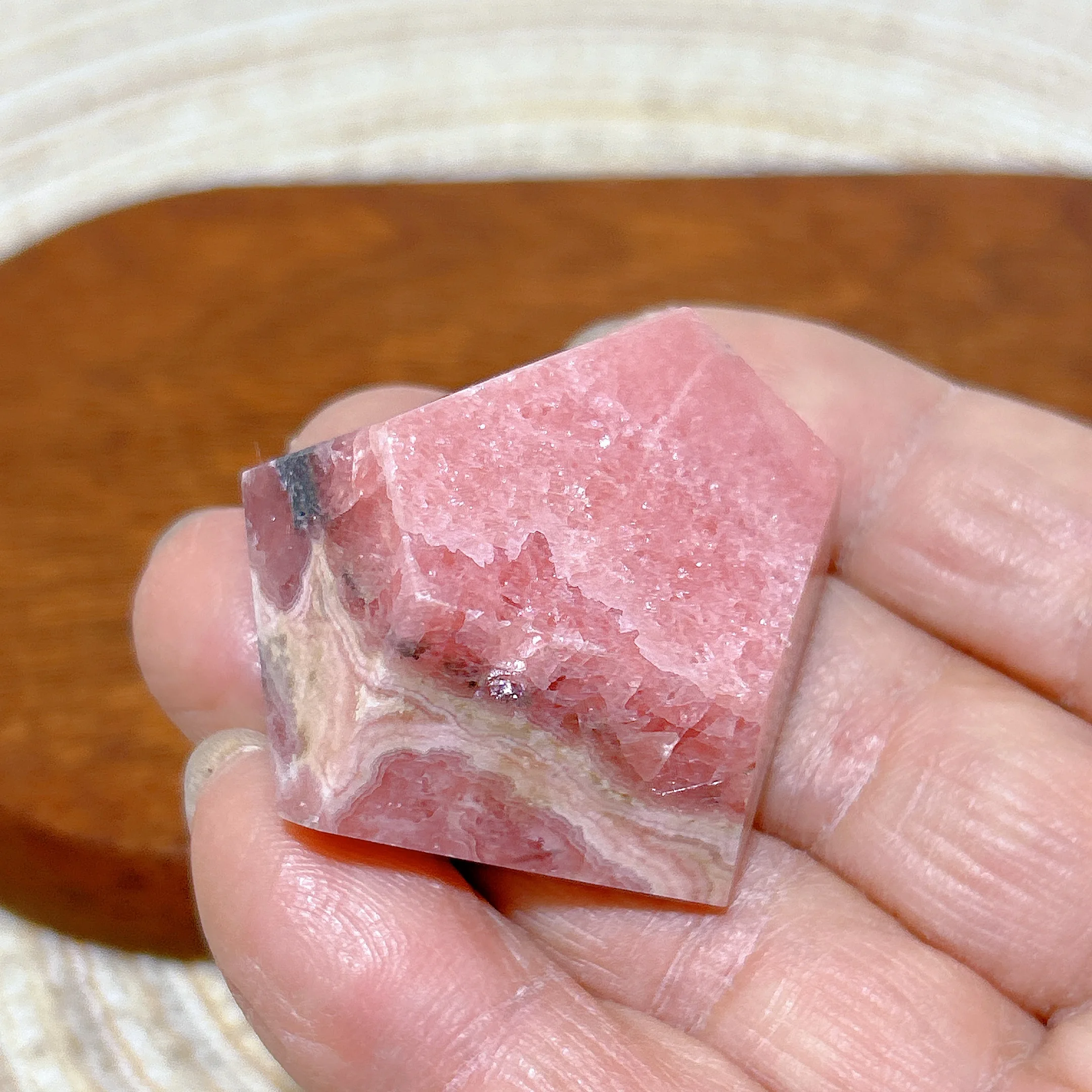 

Healing Natural Crystal Rhodochrosite Freeform Mineral High Quality Gemstones Reiki Ornament Home Decorations Room Decor Gift