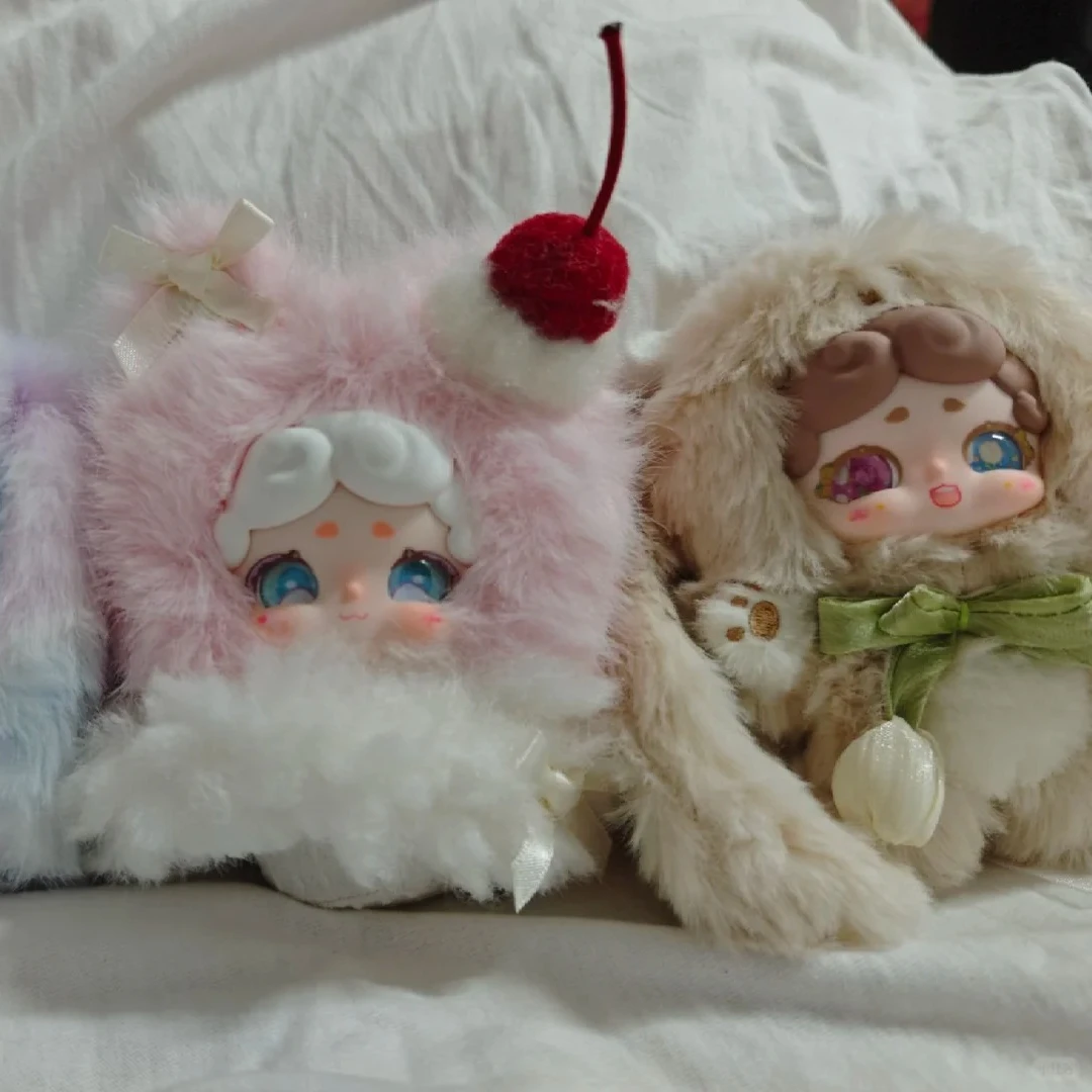 Lucky Deer Nai Rongrong Ice Series Blind Box Cute Vinyl Plush Rabbit Doll Mystery Box Kawaii Anime Surprise Bag Pendant Toy Gift