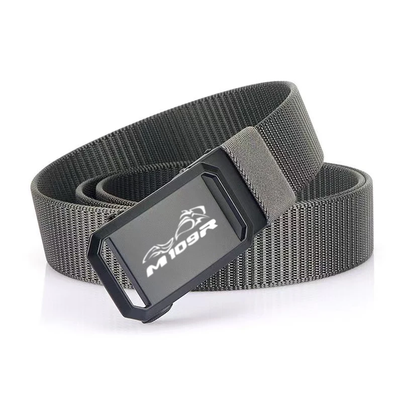 For Suzuki M109R M109 R M 109R Motorcycle Tactical Belt Quick Release Outdoor Military Belt Soft Real Nylon Sports Accessories