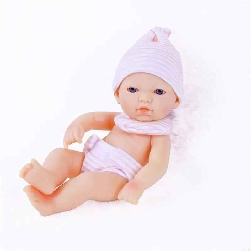 M89C Life Baby Doll Comfort Toy Toy Caucasian Dolls Criandler Cuddle Toy 18cm