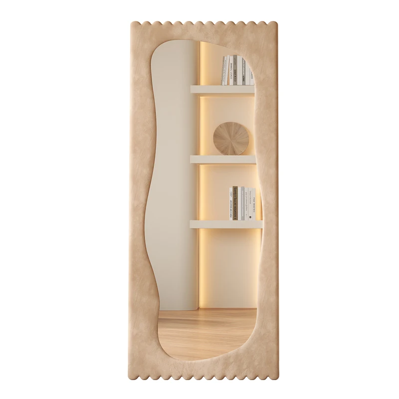 مرآة صغيرة واقفة لكامل الجسم غرفة نوم الشمال الفاخرة مرآة طويلة تصميم كامل الجسم الأميرة Espejos Decorativos غرفة الديكور