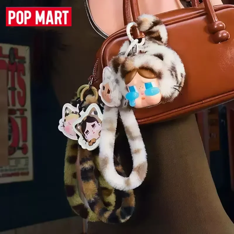 

POP MART CRYBABY дикий, но милая серия, ремешок для мобильного телефона, слепая коробка, аниме-фигурка, сумка-гадайтесь, орнамент, фигурки, куклы, модель, подарок