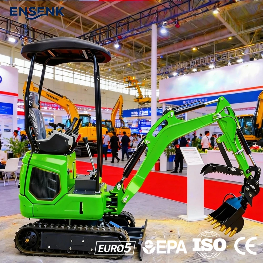 

Мини-экскаваторы 1.0 т, 1.7 т, 1.8 т, 2.5 т с дизельным двигателем для строительства и сельского хозяйства, Европа, EPA Euro 5, напрямую от производителя