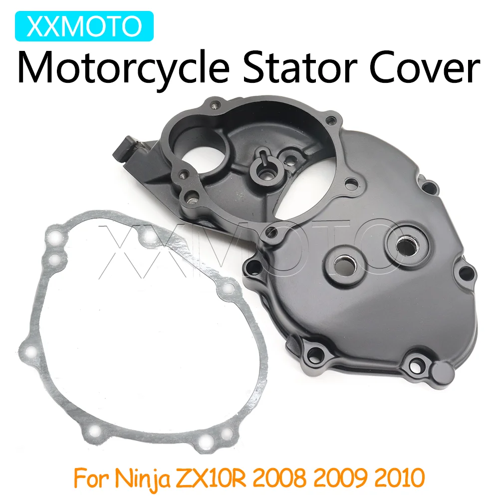 

For Kawasaki Ninja ZX10R ZX 10R 2008 2009 2010 Motorcycle Stator Cover Engine Generator Crankcase ZX-10R Cover