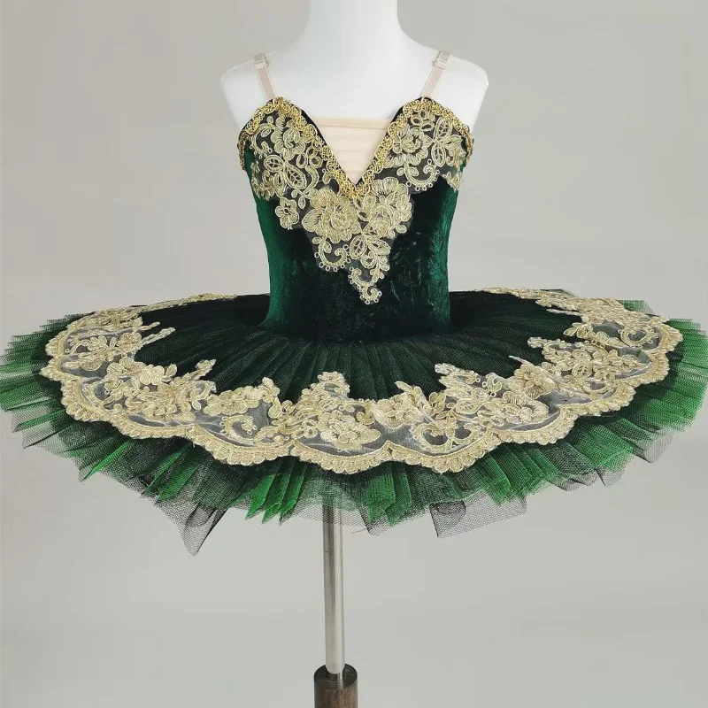 

Ballerina Dress Ballet Skirt Purple Green Professional Ballet Tutu For Women Loetard Kids Girls Adults Swan Lake Ballet Costumes