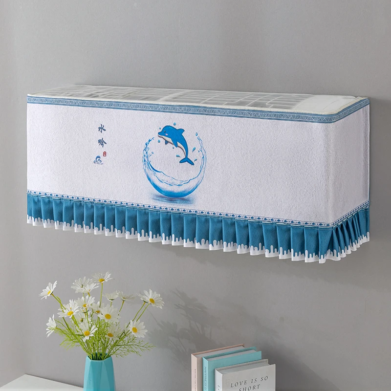 

Современный коврик Sle для домашнего использования, подвесной кондиционер, пылезащитный чехол, тканевый художественный декоративный защитный чехол для разделенного Sy...