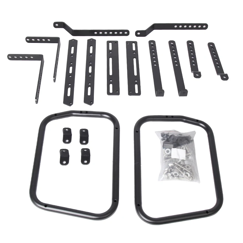 

Universal Motorcycle Side Box Bracket Motorbike Side Luggage Boxes Steady Frame Kits for Kawasaki Suzuki Honda Yamaha