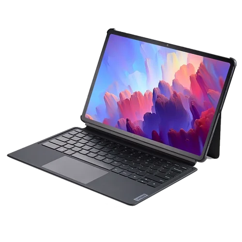 Imagen 2 del producto Paquete de teclado magnético Lenovo, soporte para Xiaoxin Pad Pro de 12,7 pulgadas, función de panel táctil grande, tecla, diseño de teclado de Windows, ranura para bolígrafo