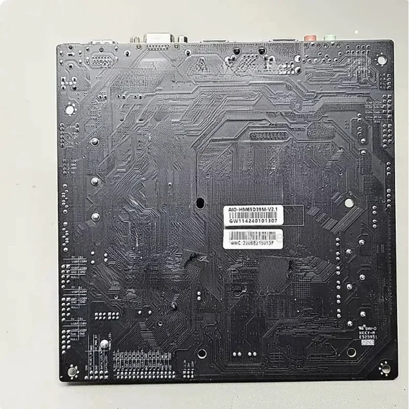 HM65 All-In-One Computer DDR3 With COM Interface ITX Industrial Control Main Board DC12V-19V Power Supply