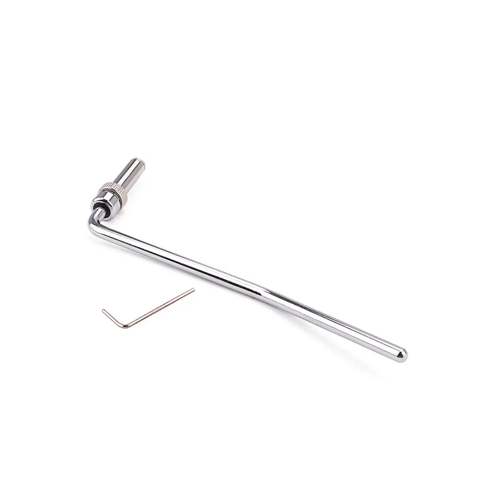 

1Pcs Chrome Double Thread Tremolo Arm Sturdy Metal Guitar Part Perfect for Electric Guitar Vibrato System Bar Double Tremolo Arm