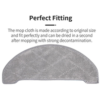 X10A 10PCS Mop Cloth Pads Set For IMOU RV1 Pro/RV1 Pro Max Accessories Kit Household Cleaning Replacement Parts