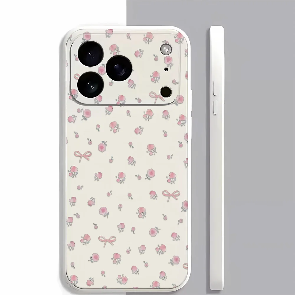 

Модный чехол для телефона с цветочным узором для iPhone 17 Pro Max/17 Pro/17/16/16 Pro/15/14/13/12/11/Pro/Plus – Эстетичный подарок для друзей