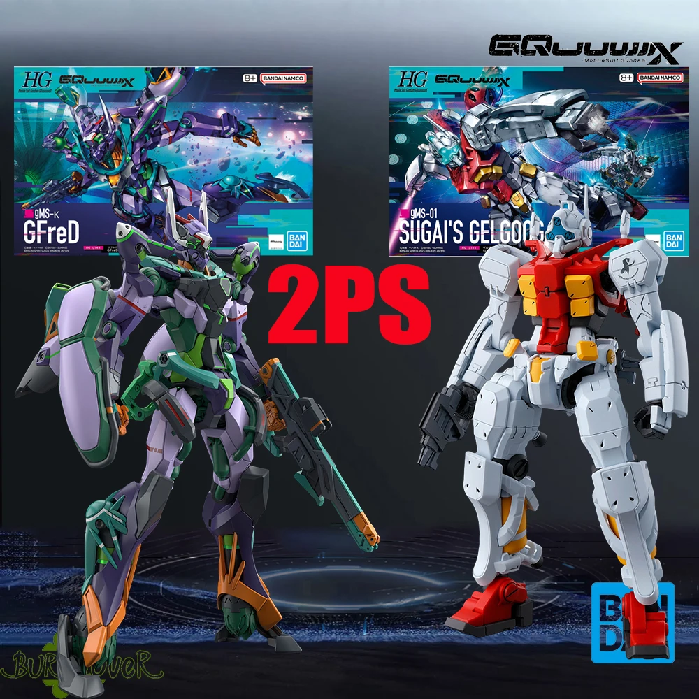 

В наличии BANDAI HG Мобильный костюм Gundam GQuuuuuuX GFreD gMS-abu SUGAI'S GELGOOG (GO) Фигурки Модель Высококачественные Коллекционные игрушки