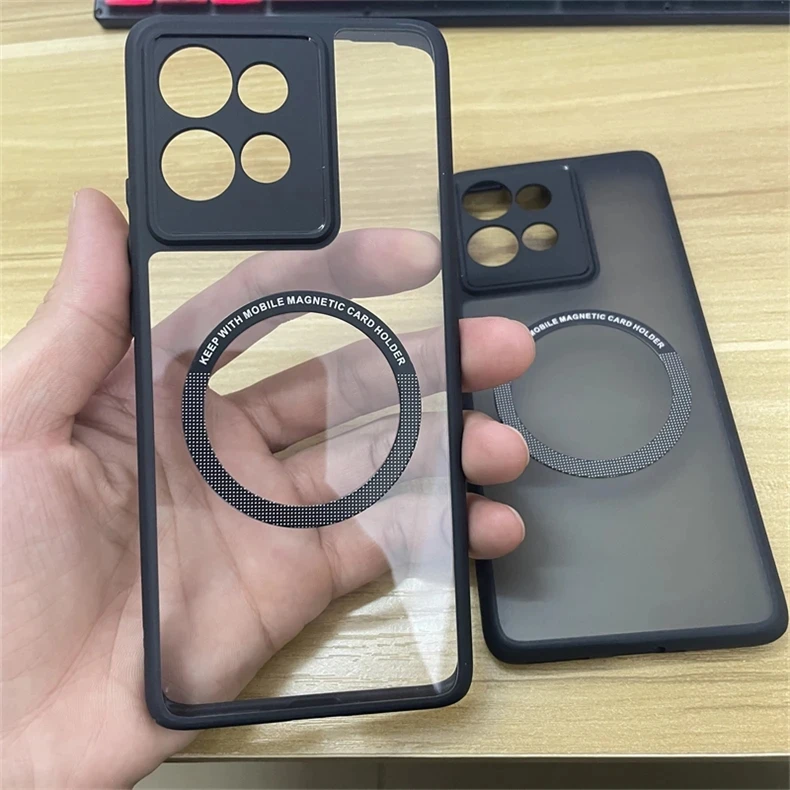 For Motorola Edge 50 Pro Case Hard PC Matte Magnetic Protective Back Cover Case For Moto Edge 50 Ultra 50Fusion Full Cover Shell