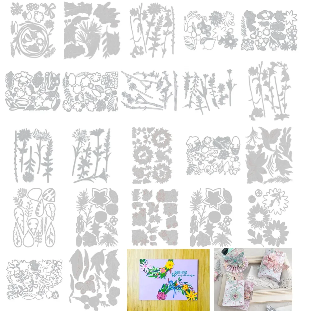 Rustic Lantern Cutting Dies for DIY Scrapbooking Crafts Stencils Maker Photo Album Template Handmade Decoration