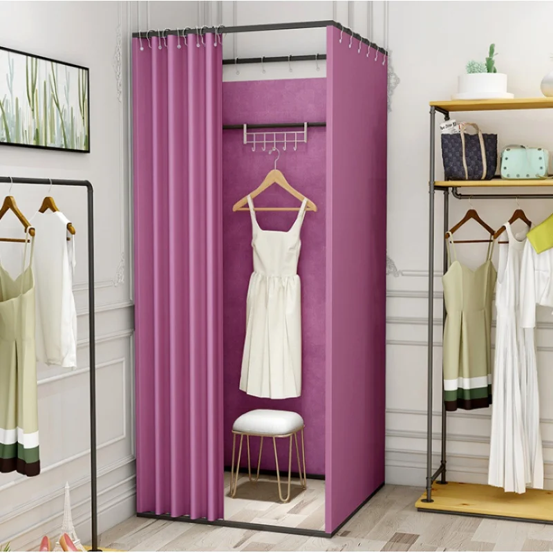 Custom, Portable UP Fitting Room Movable Changing Room Retail Change Clothes Room