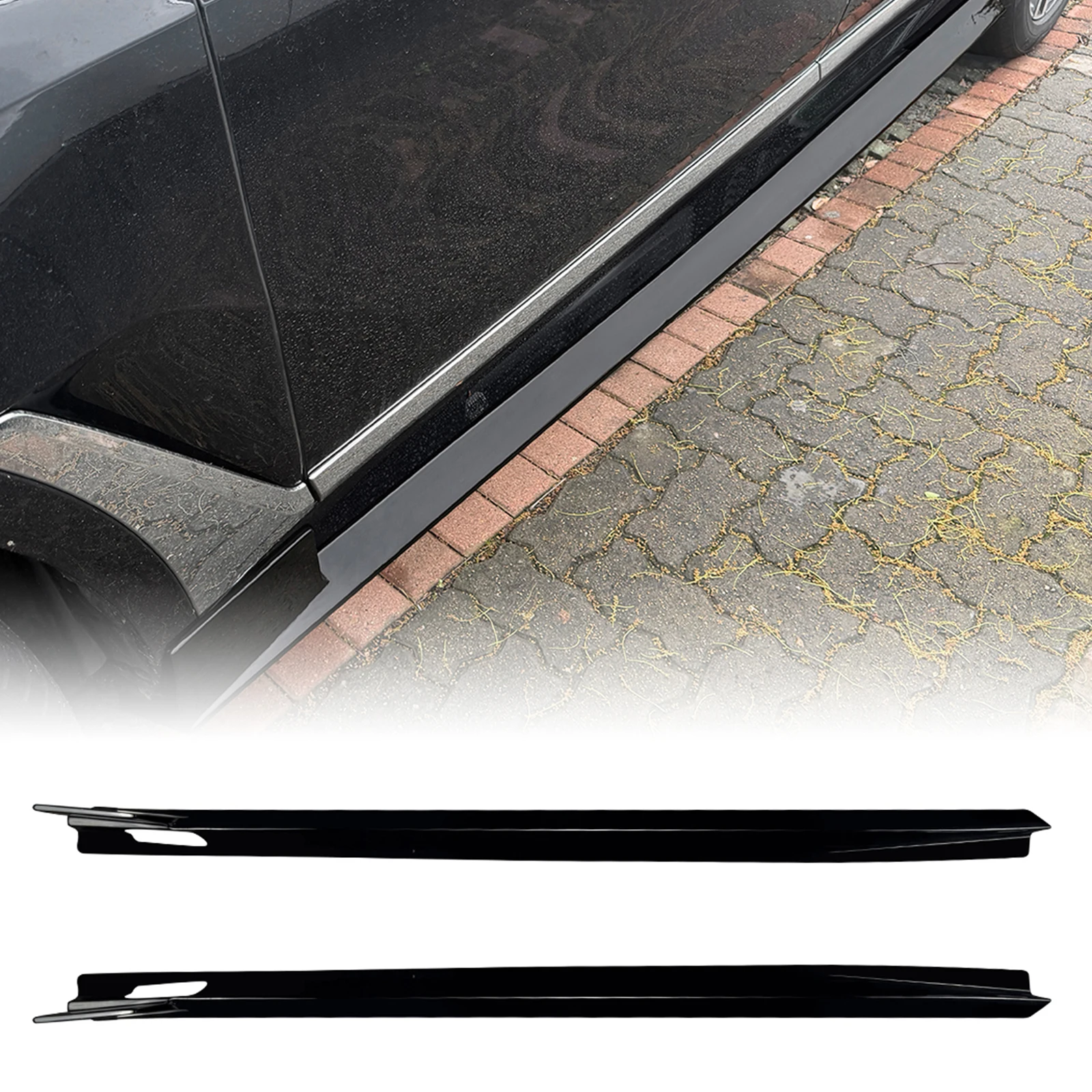 

Side Skirt Splitter Extended Spoiler Lip For BMW X7 G07 M Sport 2019-2025