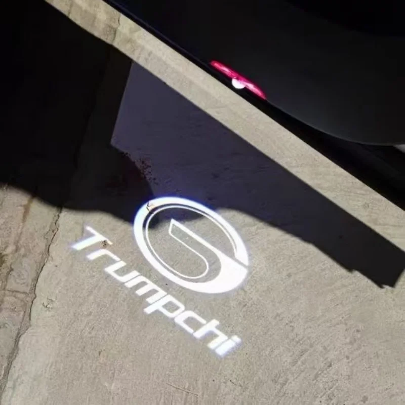 

LED Car Door Badge Light Projector Courtesy Logo Ghost Shadow Welcome Lamps for Trumpchi GS4 GS3 GA6 GS7 GS8 GM8 GM6 Light