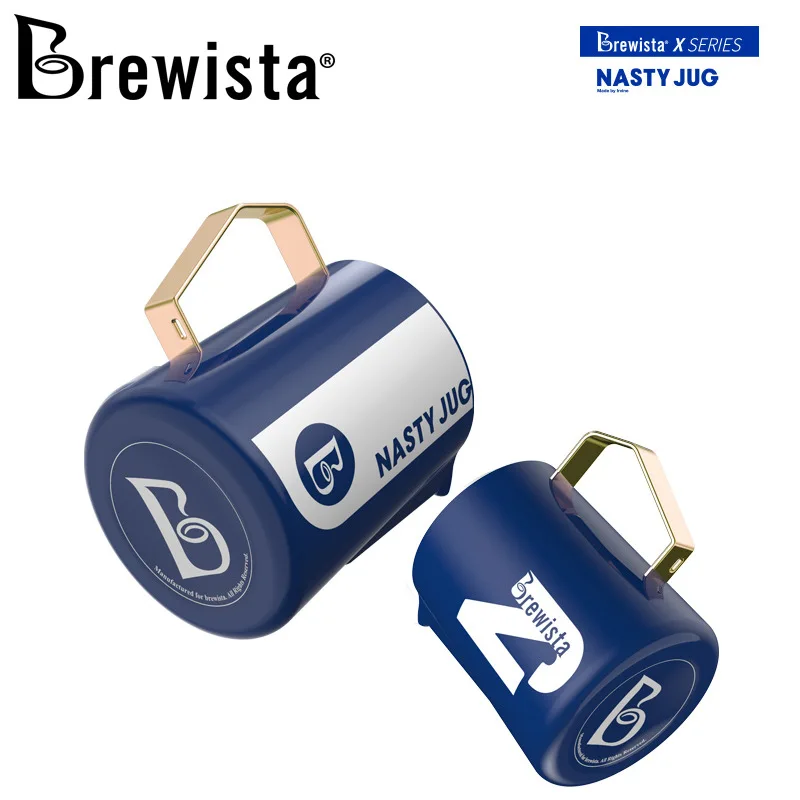 

Brewista-304 Stainless Steel Milk Pitcher, Suitable for Coffee, Latte, Frothing, Barista Jug, High Quality