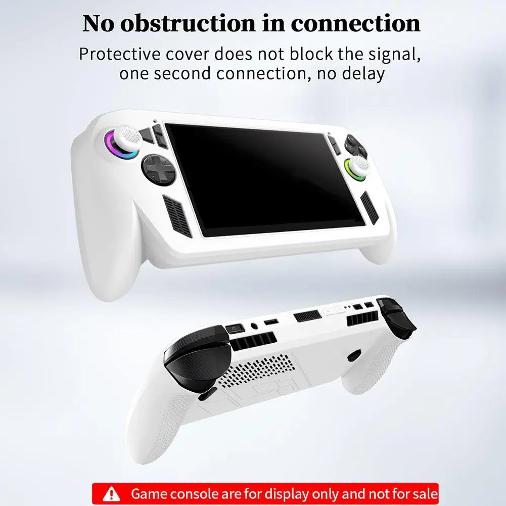 ل ROG Ally X الغطاء الواقي الجلد للصدمات ومقاومة للخدش وحدة التحكم شل واقية المحمولة غطاء حافظة الألعاب T8B2 #5