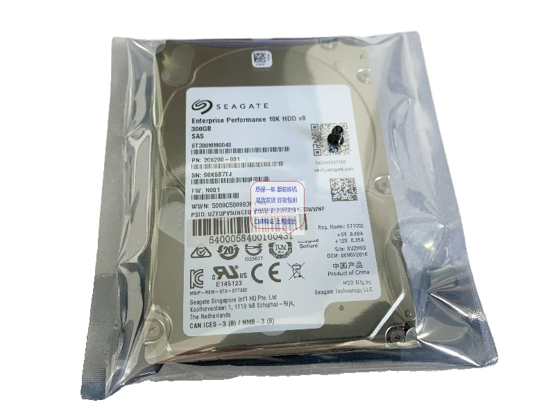

SEAGATE EXOS ST300MM0048 300G 10K SAS 12G 2.5 inch hard disk quality Used