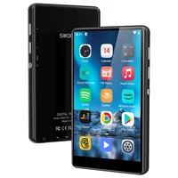 Reproductor de MP3 de 80 GB (64 GB + 16 GB) para Android con Bluetooth y WiFi, pantalla completamente táctil de 4,0 pulgadas Altavoces incorporados, compatible con navegador