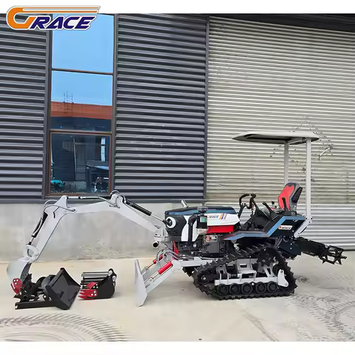 New Hot Sale 80HP Crawler Tractor For Sale Farm Machine With Hydraulic Crushing Hammer Quick Hitch - Image 4