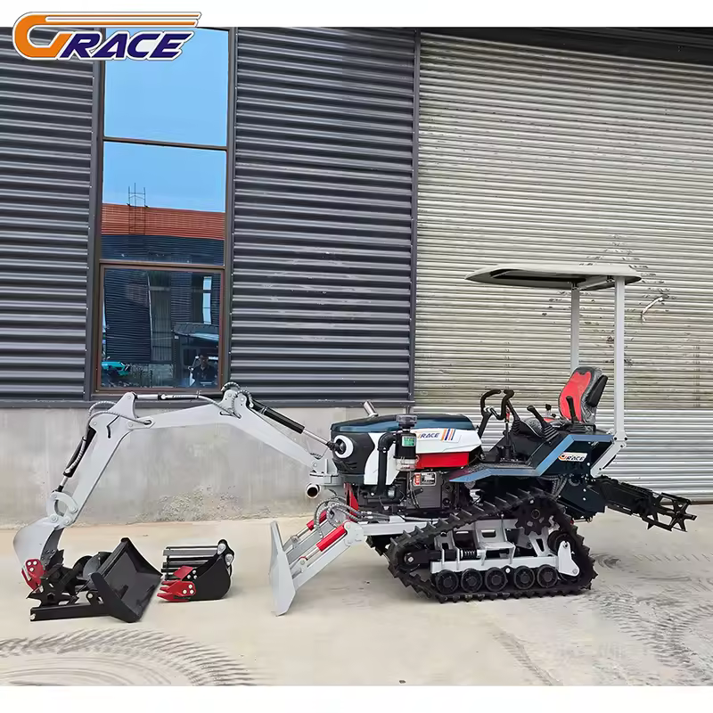 New Hot Sale 80HP Crawler Tractor For Sale Farm Machine With Hydraulic Crushing Hammer Quick Hitch - Image 4
