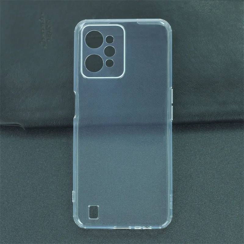 

for Realme C31 C21Y C35 Case Transparent Shockproof Phone Bumper Anti-drop Cover Slim Soft TPU Phone Skin Shell
